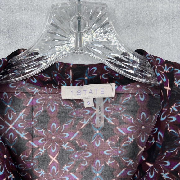 1. State Patterned Blouse - Picture 3 of 8